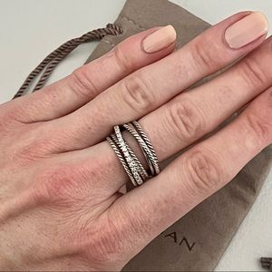David Yurman Crossover Wide Ring